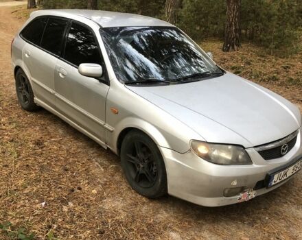 Серый Мазда 323, объемом двигателя 2 л и пробегом 358 тыс. км за 850 $, фото 6 на Automoto.ua