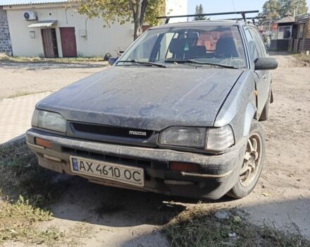 Серый Мазда 323, объемом двигателя 1.6 л и пробегом 300 тыс. км за 996 $, фото 1 на Automoto.ua