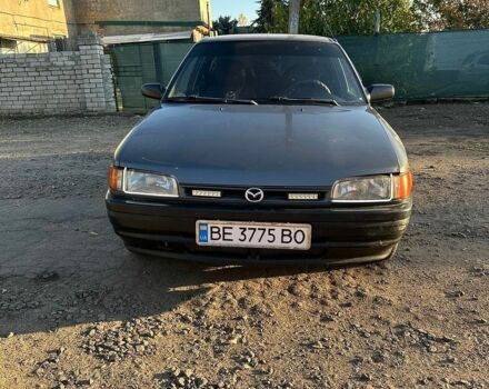 Серый Мазда 323, объемом двигателя 1.7 л и пробегом 270 тыс. км за 1800 $, фото 1 на Automoto.ua