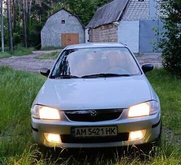 Серый Мазда 323, объемом двигателя 1.5 л и пробегом 150 тыс. км за 3200 $, фото 1 на Automoto.ua