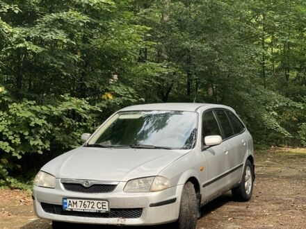 Серый Мазда 323, объемом двигателя 2 л и пробегом 350 тыс. км за 2400 $, фото 1 на Automoto.ua