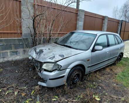 Серый Мазда 323, объемом двигателя 2 л и пробегом 200 тыс. км за 356 $, фото 1 на Automoto.ua