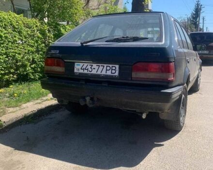 Синий Мазда 323, объемом двигателя 1.5 л и пробегом 3 тыс. км за 698 $, фото 2 на Automoto.ua