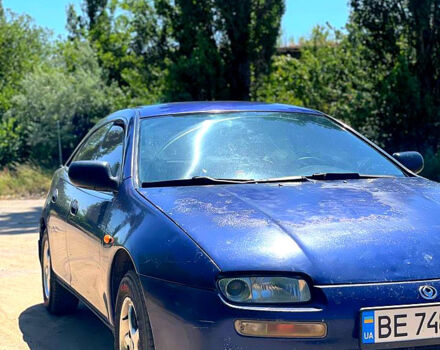 Синий Мазда 323, объемом двигателя 1.5 л и пробегом 400 тыс. км за 2000 $, фото 6 на Automoto.ua