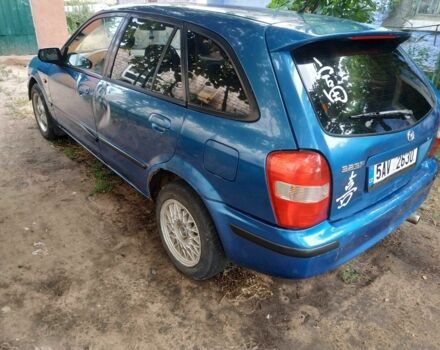 Синий Мазда 323, объемом двигателя 1.5 л и пробегом 3 тыс. км за 618 $, фото 4 на Automoto.ua