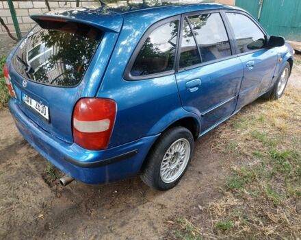 Синий Мазда 323, объемом двигателя 1.5 л и пробегом 3 тыс. км за 618 $, фото 3 на Automoto.ua