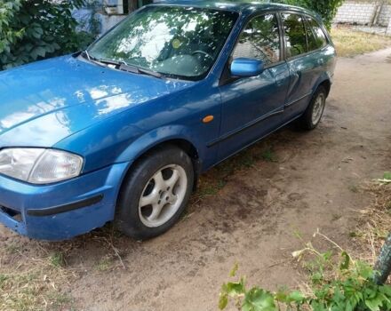 Синий Мазда 323, объемом двигателя 1.5 л и пробегом 3 тыс. км за 618 $, фото 1 на Automoto.ua