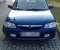 Синий Мазда 323, объемом двигателя 1.5 л и пробегом 225 тыс. км за 800 $, фото 1 на Automoto.ua