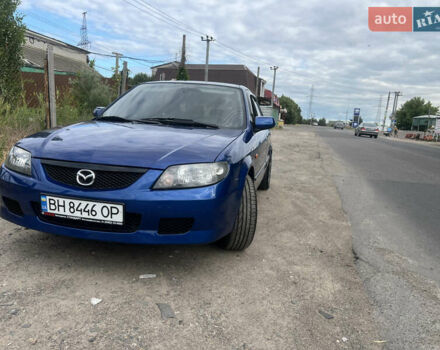 Синий Мазда 323, объемом двигателя 1.6 л и пробегом 172 тыс. км за 3600 $, фото 3 на Automoto.ua