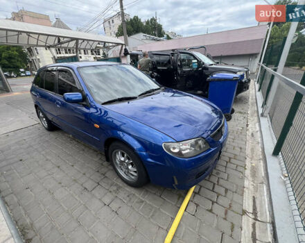 Синий Мазда 323, объемом двигателя 1.6 л и пробегом 172 тыс. км за 3600 $, фото 8 на Automoto.ua