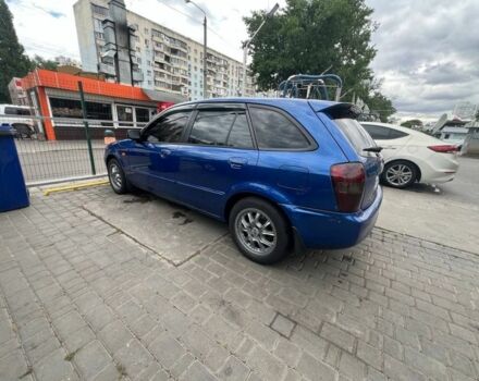 Синий Мазда 323, объемом двигателя 1.6 л и пробегом 174 тыс. км за 3100 $, фото 1 на Automoto.ua