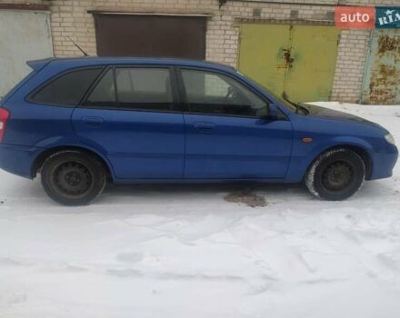 Синий Мазда 323, объемом двигателя 1.6 л и пробегом 170 тыс. км за 3950 $, фото 8 на Automoto.ua