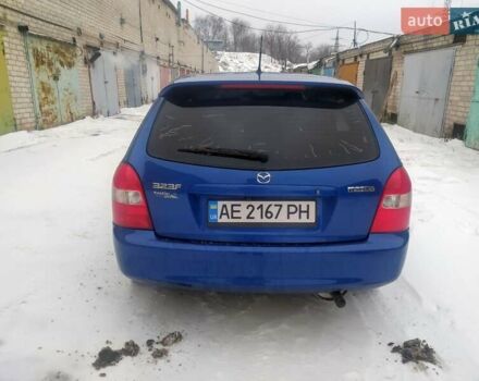 Синий Мазда 323, объемом двигателя 1.6 л и пробегом 170 тыс. км за 3950 $, фото 5 на Automoto.ua