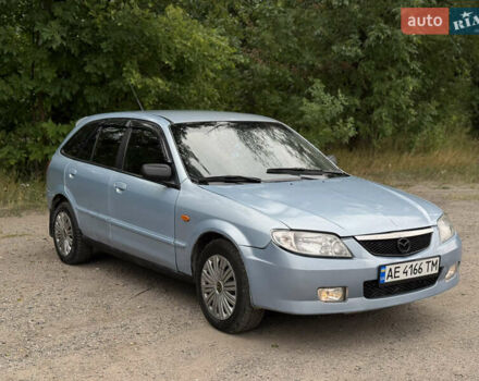 Синий Мазда 323, объемом двигателя 1.6 л и пробегом 391 тыс. км за 2200 $, фото 1 на Automoto.ua