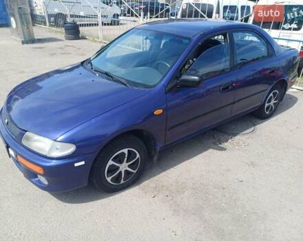 Синий Мазда 323, объемом двигателя 1.5 л и пробегом 295 тыс. км за 2300 $, фото 5 на Automoto.ua