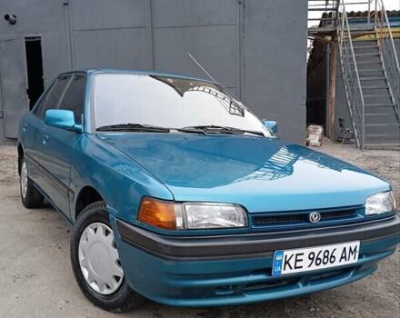 Синий Мазда 323, объемом двигателя 1.6 л и пробегом 159 тыс. км за 3000 $, фото 3 на Automoto.ua