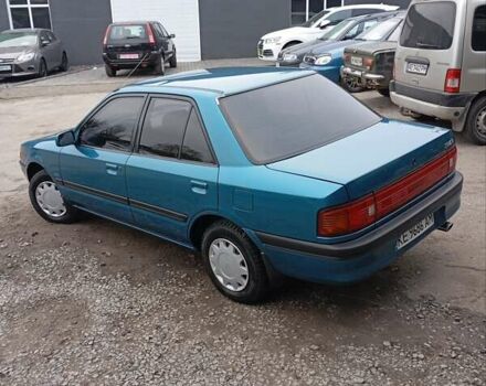 Синий Мазда 323, объемом двигателя 1.6 л и пробегом 159 тыс. км за 3000 $, фото 7 на Automoto.ua