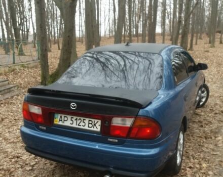 Синій Мазда 323, об'ємом двигуна 1.8 л та пробігом 340 тис. км за 2200 $, фото 3 на Automoto.ua