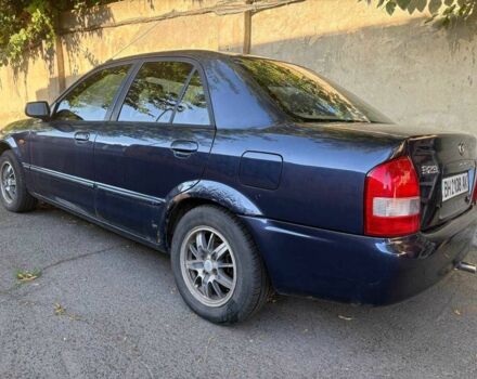 Синий Мазда 323, объемом двигателя 1.6 л и пробегом 400 тыс. км за 2200 $, фото 3 на Automoto.ua