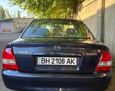 Синий Мазда 323, объемом двигателя 1.6 л и пробегом 400 тыс. км за 2200 $, фото 2 на Automoto.ua