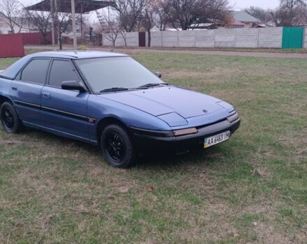 Синий Мазда 323, объемом двигателя 1.6 л и пробегом 260 тыс. км за 832 $, фото 1 на Automoto.ua