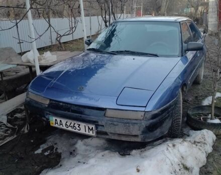 Синий Мазда 323, объемом двигателя 1.6 л и пробегом 280 тыс. км за 667 $, фото 1 на Automoto.ua