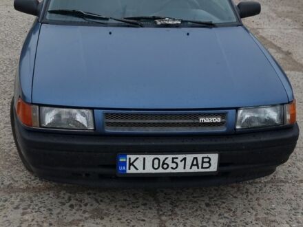Мазда 323 1990 в Броварах на Automoto.ua Синий Мазда 323, объемом двигателя 1.6 л и пробегом 391 тыс. км за 1500 $, фото 1 на Automoto.ua