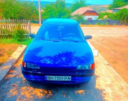Синий Мазда 323, объемом двигателя 1.6 л и пробегом 0 тыс. км за 1250 $, фото 1 на Automoto.ua