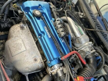 Синий Мазда 323, объемом двигателя 1.5 л и пробегом 51 тыс. км за 800 $, фото 1 на Automoto.ua