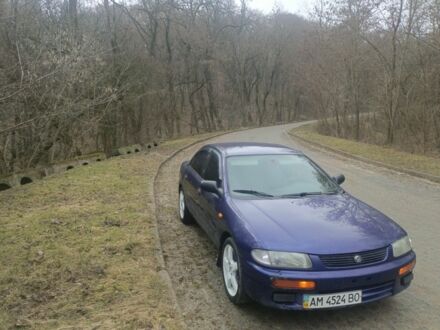 Синій Мазда 323, об'ємом двигуна 1.5 л та пробігом 670 тис. км за 1500 $, фото 1 на Automoto.ua