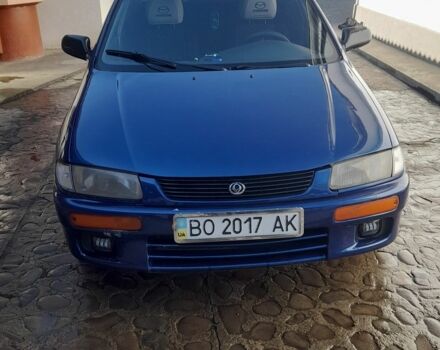 Синий Мазда 323, объемом двигателя 1.5 л и пробегом 466 тыс. км за 1600 $, фото 1 на Automoto.ua