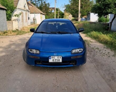 Синий Мазда 323, объемом двигателя 1.5 л и пробегом 386 тыс. км за 1800 $, фото 1 на Automoto.ua