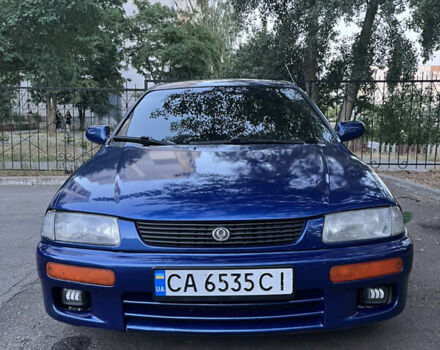 Синий Мазда 323, объемом двигателя 1.49 л и пробегом 339 тыс. км за 2300 $, фото 1 на Automoto.ua