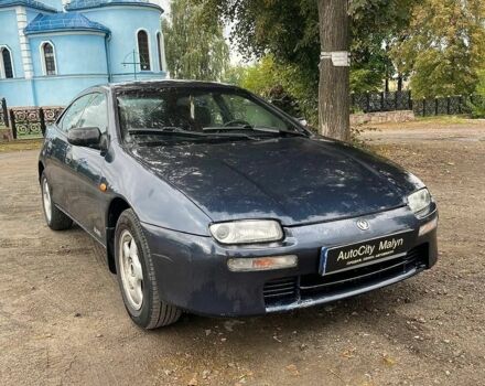 Синий Мазда 323, объемом двигателя 1.5 л и пробегом 253 тыс. км за 2700 $, фото 1 на Automoto.ua