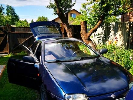 Синий Мазда 323, объемом двигателя 1.5 л и пробегом 0 тыс. км за 2800 $, фото 1 на Automoto.ua