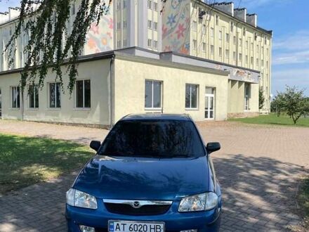 Синий Мазда 323, объемом двигателя 1.5 л и пробегом 251 тыс. км за 2600 $, фото 1 на Automoto.ua