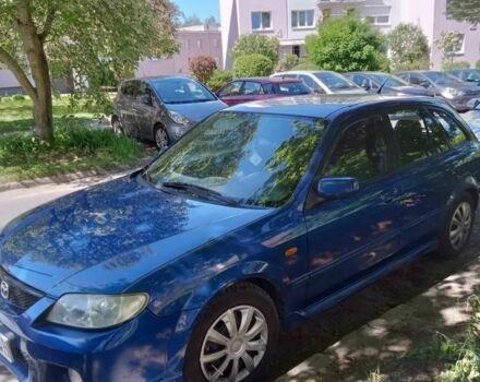 Синій Мазда 323, об'ємом двигуна 2 л та пробігом 288 тис. км за 1600 $, фото 1 на Automoto.ua