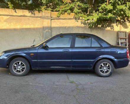 Синий Мазда 323, объемом двигателя 1.6 л и пробегом 400 тыс. км за 2200 $, фото 1 на Automoto.ua