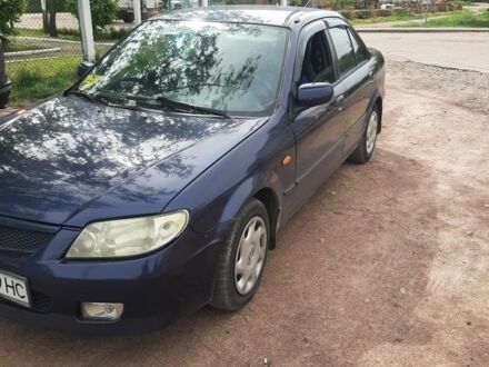Мазда 323 2001 в Коростене на Automoto.ua Синий Мазда 323, объемом двигателя 1 л и пробегом 360 тыс. км за 1200 $, фото 1 на Automoto.ua