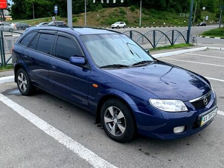 Синій Мазда 323, об'ємом двигуна 1.6 л та пробігом 305 тис. км за 3500 $, фото 1 на Automoto.ua