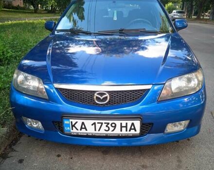 Синий Мазда 323, объемом двигателя 1.6 л и пробегом 407 тыс. км за 3200 $, фото 1 на Automoto.ua