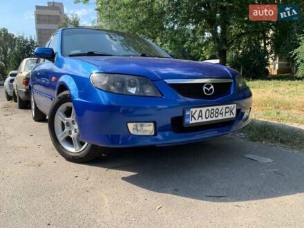 Мазда 323 2002 в Киеве на Automoto.ua Синий Мазда 323, объемом двигателя 1.6 л и пробегом 271 тыс. км за 4100 $, фото 1 на Automoto.ua