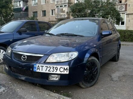 Синій Мазда 323, об'ємом двигуна 1.6 л та пробігом 320 тис. км за 1500 $, фото 1 на Automoto.ua