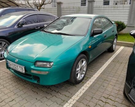 Зеленый Мазда 323, объемом двигателя 1.8 л и пробегом 161 тыс. км за 3200 $, фото 1 на Automoto.ua