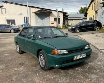 Зеленый Мазда 323, объемом двигателя 1.6 л и пробегом 522 тыс. км за 750 $, фото 1 на Automoto.ua