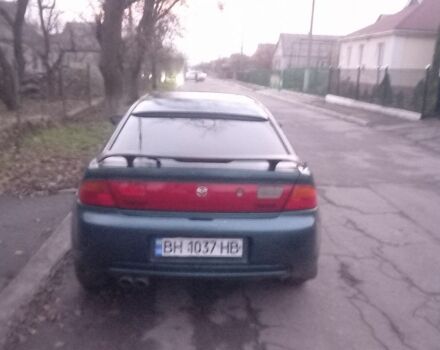 Зеленый Мазда 323, объемом двигателя 1.5 л и пробегом 185 тыс. км за 1700 $, фото 3 на Automoto.ua