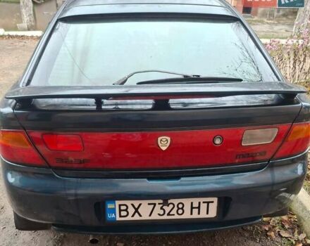 Зеленый Мазда 323, объемом двигателя 1.8 л и пробегом 460 тыс. км за 2900 $, фото 14 на Automoto.ua