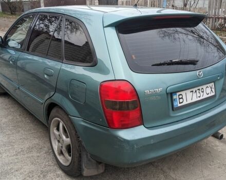 Зеленый Мазда 323, объемом двигателя 1.6 л и пробегом 289 тыс. км за 1999 $, фото 5 на Automoto.ua