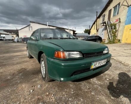 Зеленый Мазда 323, объемом двигателя 1.6 л и пробегом 522 тыс. км за 750 $, фото 1 на Automoto.ua