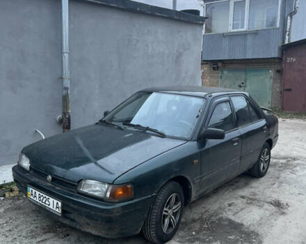Зеленый Мазда 323, объемом двигателя 1.6 л и пробегом 368 тыс. км за 1200 $, фото 1 на Automoto.ua